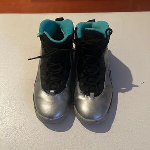 Nike Air Jordan retro metallic sneakers